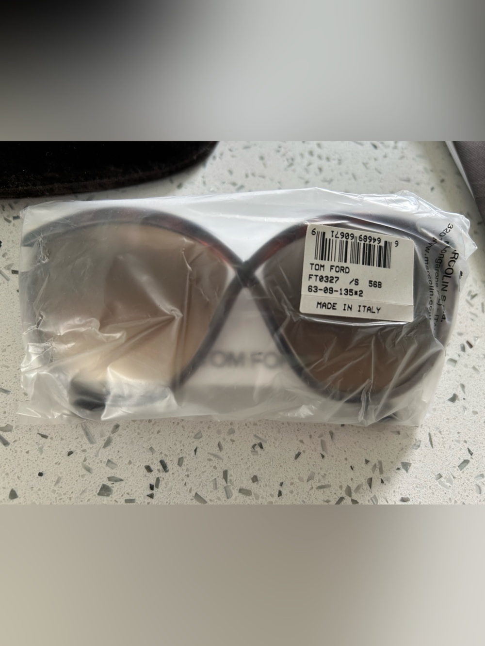 Tom Ford Brown Gradient Oversized Women's Sunglasses - Picture 5 of 9